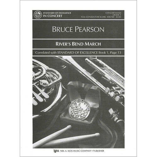 River's Bend March - Full Score for Band