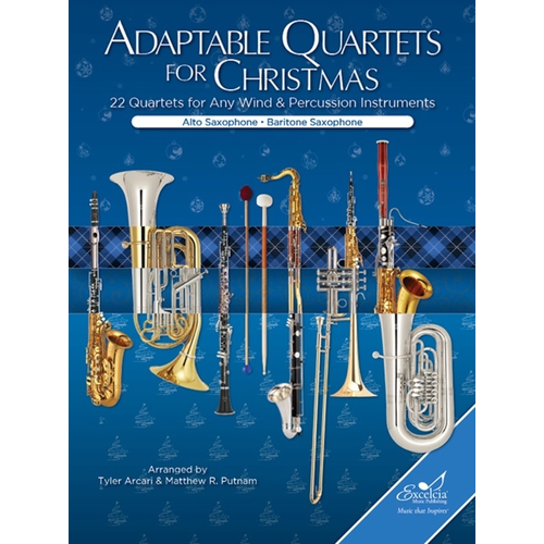 Adaptable Quartets for Christmas for Eb Instruments