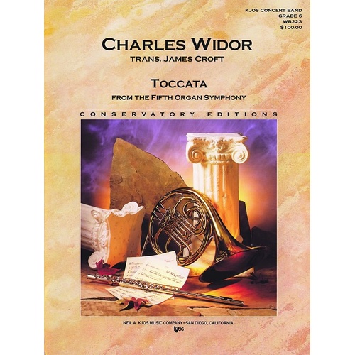 Toccata from the Fifth Organ Symphony for Band by Neil A. Kjos Music Company
