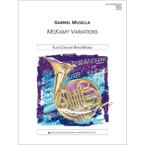 McKamy Variations for Band by Neil A. Kjos Music Company