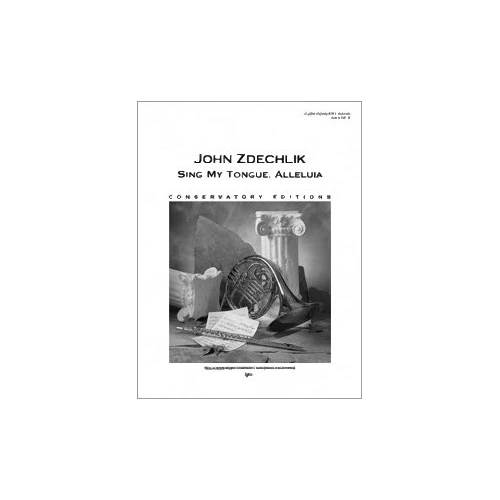 Sing My Tongue Alleluia - Score for Band