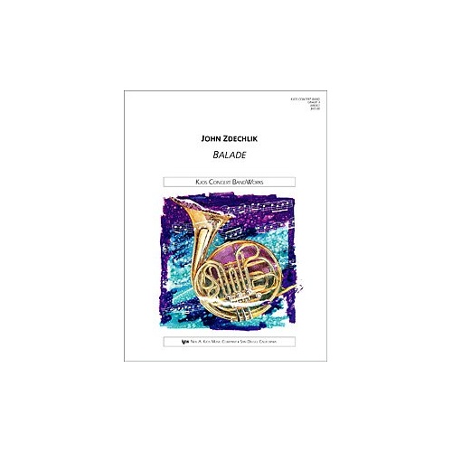 Balade for Band - Euphonium Feature with Optional Solo for Horn and Trumpet
