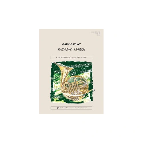 Pathway March for Band - Bb Scale with Ab, Published by Neil A. Kjos Music Company, 1 Page