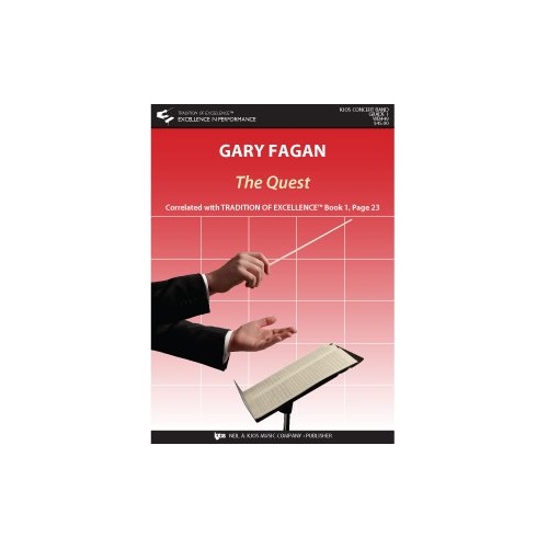 The Quest - Full Score for Band by Gary Fagan