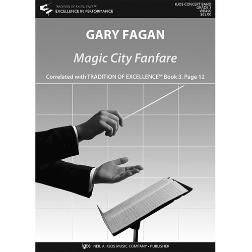 Magic City Fanfare - Full Score by Gary Fagan