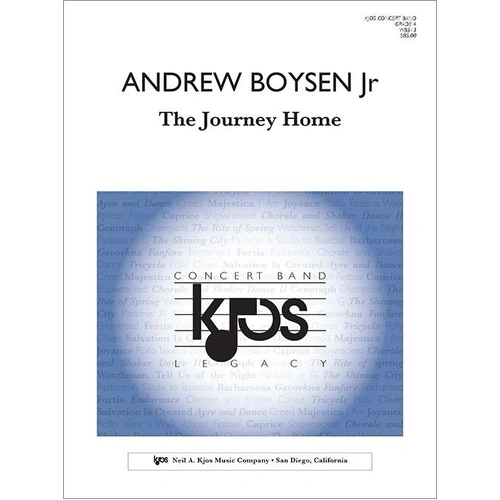 The Journey Home - Band Score and Parts by Andrew Boysen Jr.