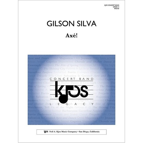 Axé for Wind Band by Gilson Silva