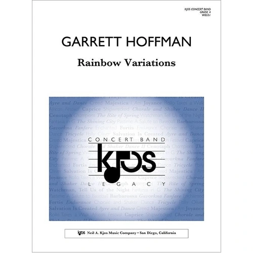 Rainbow Variations for Band by Garrett Hoffman