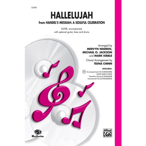 Hallelujah Soulful Celebration SSATB Arr Chinn