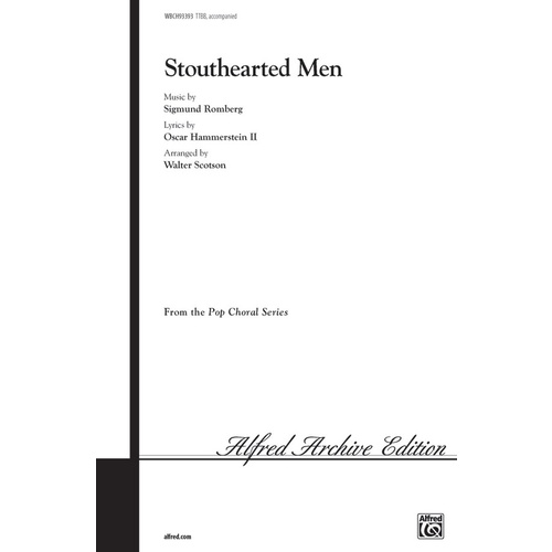Stouthearted Men TTBB Arranged by Scotson Choral Sheet Music