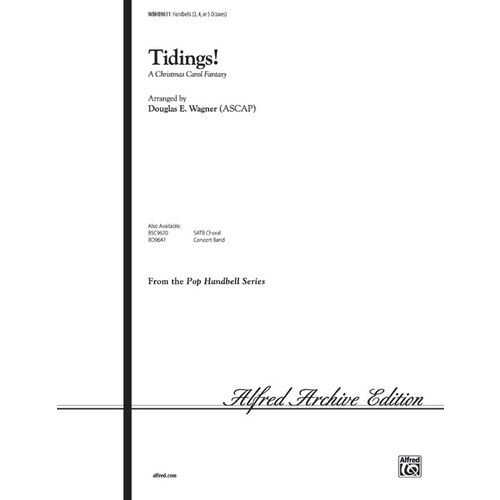 TIDINGS! Percussion Sheet Music (HDBL)