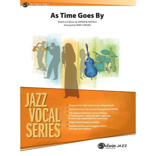As Time Goes By Jazz Ensemble Sheet Music Grade 4
