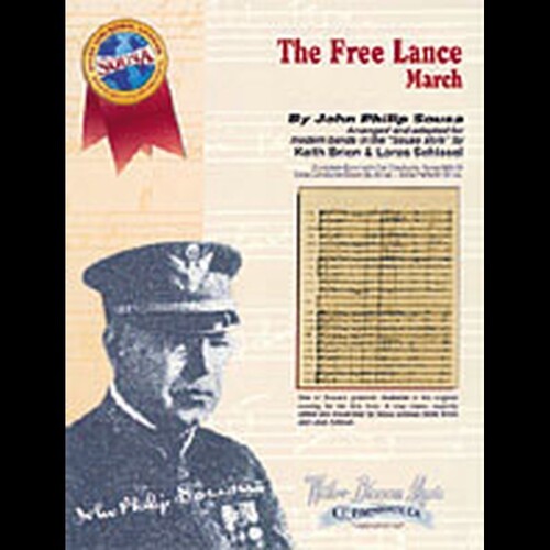The Free Lance March Concert Band 3.5 Score/Parts