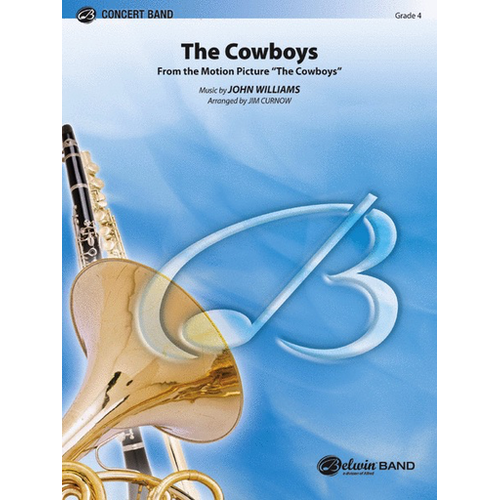 Cowboys Concert Band Sheet Music by John Williams, Grade 4