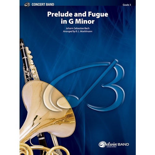 Prelude And Fugue In G Min Concert Band Gr 3