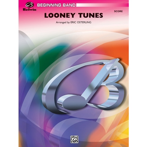 Looney Tunes Concert Band Gr 2 Conductor Score