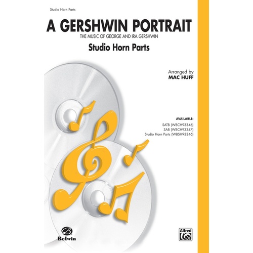 Gershwin Portrait Studio Horns Arr Huff
