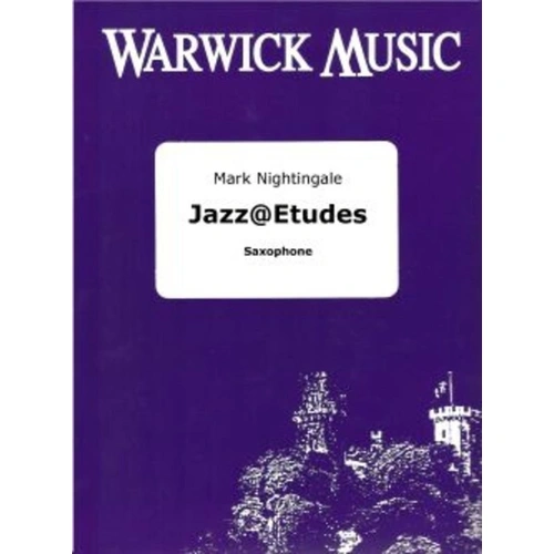 Nightingale - Jazz @ Etudes for Saxophone by Mark Nightingale, Saxophone Solo, 20 Pages, Warwick Music