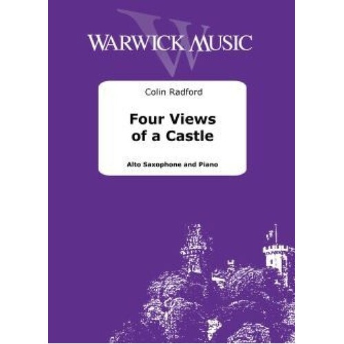Radford - Four Views Of A Castle Alto Sax/Piano Softcover Book (Alto Saxophone)