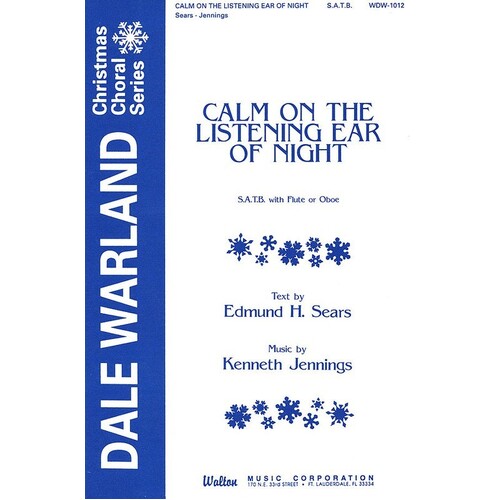 Calm On The Listening Ear Of Night SATB (Octavo)