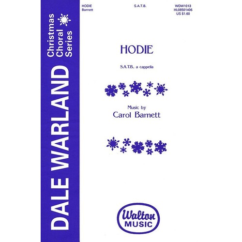 Hodie SATB Div A Cappella (Octavo)