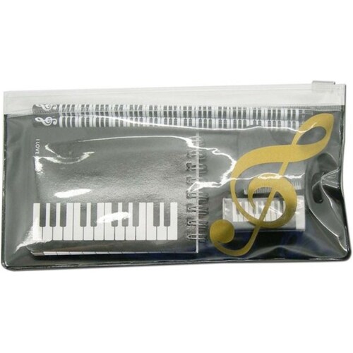 Small Stationery Kit With Treble Clef Design
