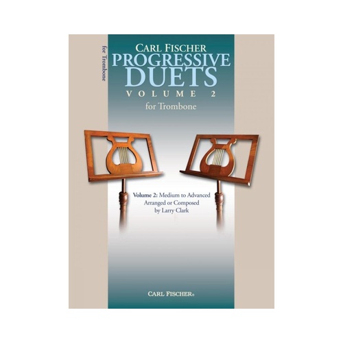Progressive Duets Volume 2 for Trombone by Larry Clark