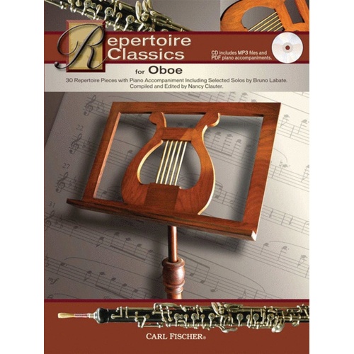 Repertoire Classics For Oboe Book/CD 