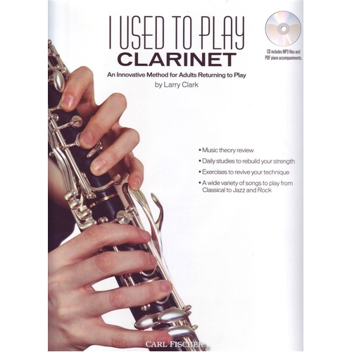 I Used to Play Clarinet Book with CD by Larry Clark