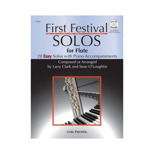 First Festival Solos for Flute Book and CD by Carl Fischer