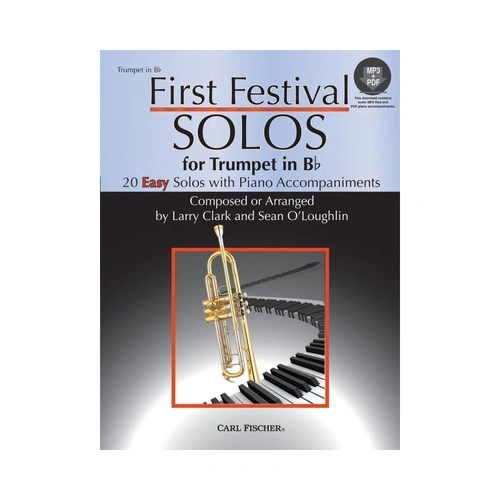 First Festival Solos for Trumpet BK/CD by Larry Clark & Sean O'Loughlin