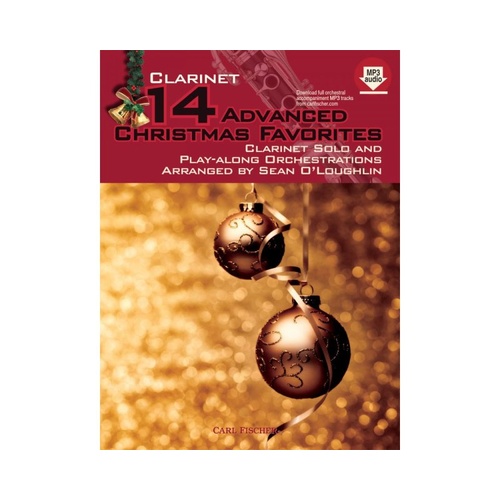 14 Advanced Christmas Favorites Clarinet Book with CD