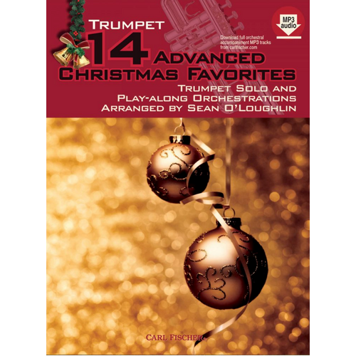 14 Advanced Christmas Favorites Trumpet Book with CD