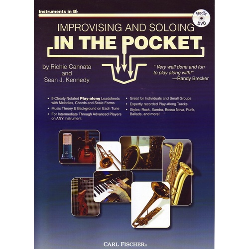 In The Pocket Book/DVD B Flat Instruments by Carl Fischer