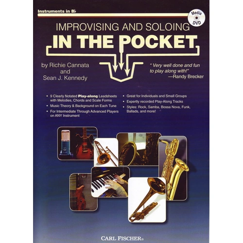 In The Pocket Book/DVD B Flat Instruments by Carl Fischer