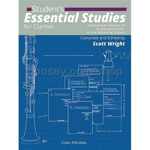 Student's Essential Studies for Clarinet by Scott Wright