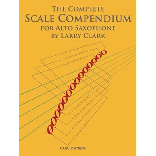 Complete Scale Compendium Alto Sax (Softcover Book)
