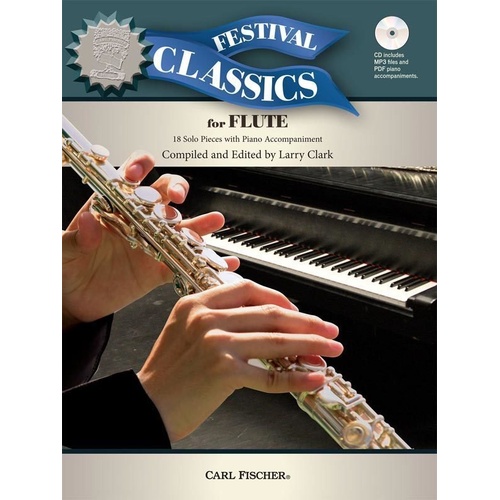 Festival Classics for Flute with Piano Accompaniment and Data CD
