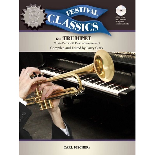 Festival Classics for Trumpet with Piano Accompaniment and Data CD