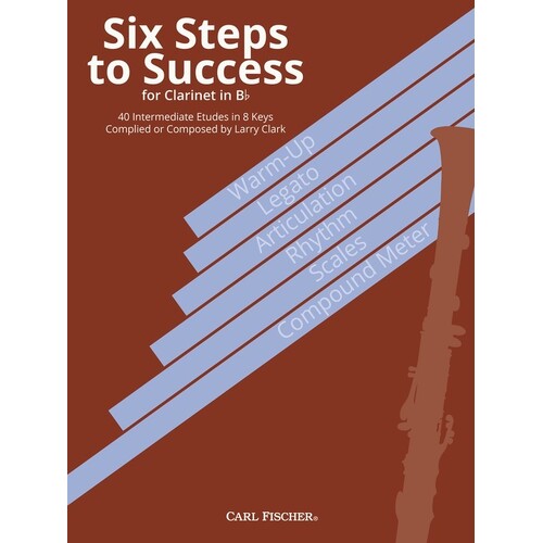 Six Steps To Success For Clarinet (Softcover Book)