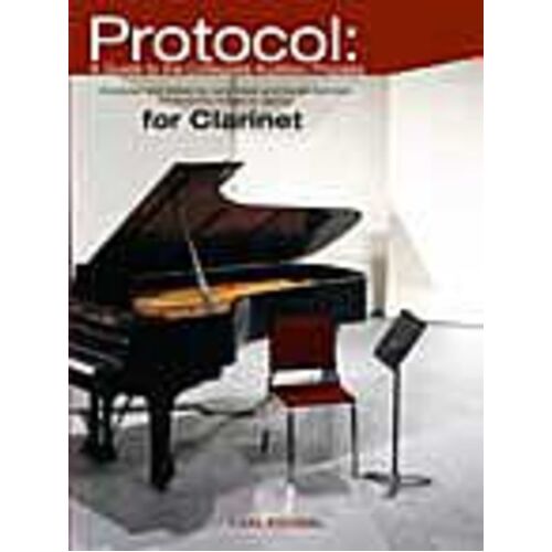 Protocol Guide To Collegiate Audition Clarinet 
