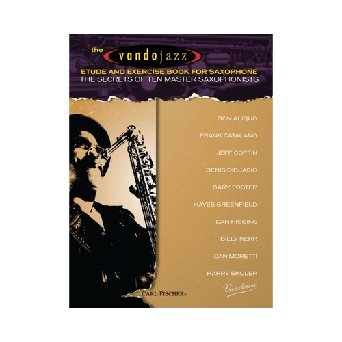 VandoJazz Etude and Exercise Book for Saxophone by Carl Fischer