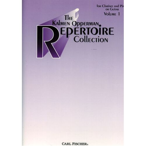 Opperman Repertoire Collection Book 1 clarinet/Piano 