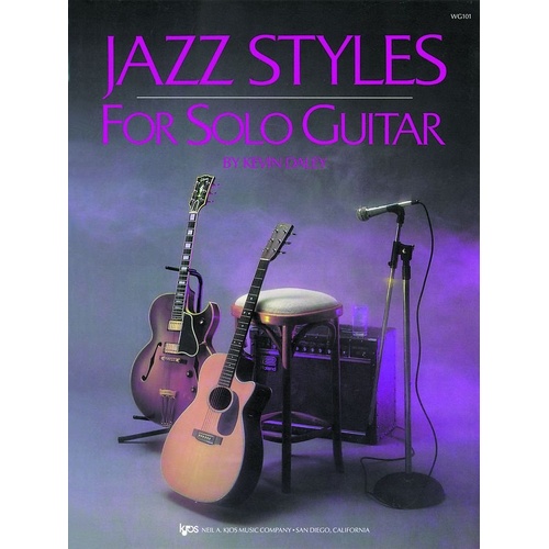Jazz Styles for Solo Guitar - Intermediate to Advanced Literature with Lead Sheets and Solo Versions