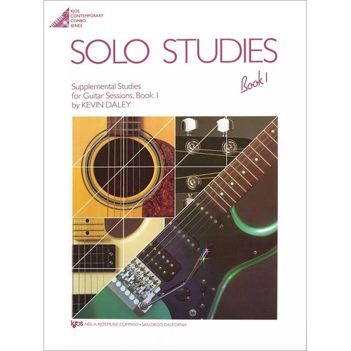 Solo Studies Book 1 for Guitar Sessions