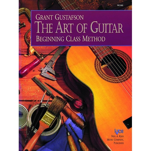 Art of Guitar Beginning Class Method Student Book, 72 Pages, Neil A. Kjos Music Company