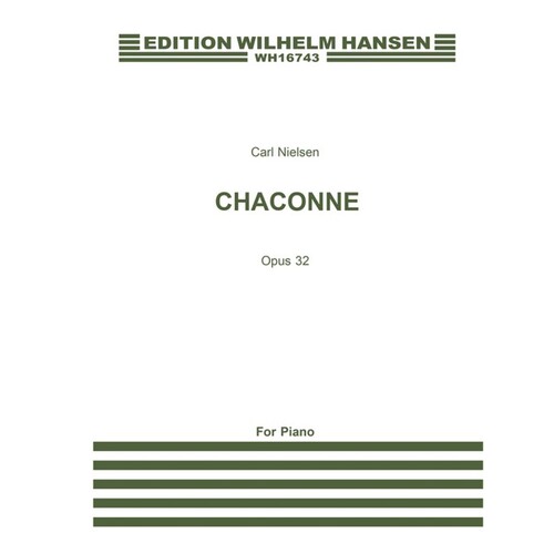 Nielsen - Chaconne Op 32 For Piano (Softcover Book)