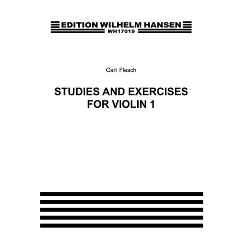Flesch - Studies And Exercises For Violin (Softcover Book)