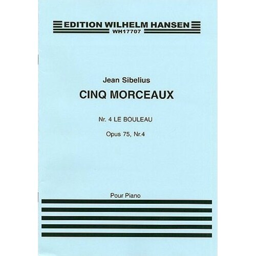 Sibelius - 5 Piano Pieces Op 75 No 4 Birch Tree (Softcover Book)