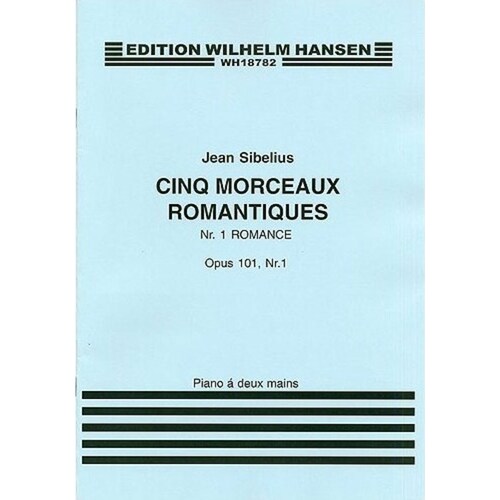 Sibelius Romantic Pieces Op.101/1 Piano 